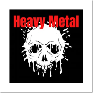 Heavy Metal Skull Posters and Art